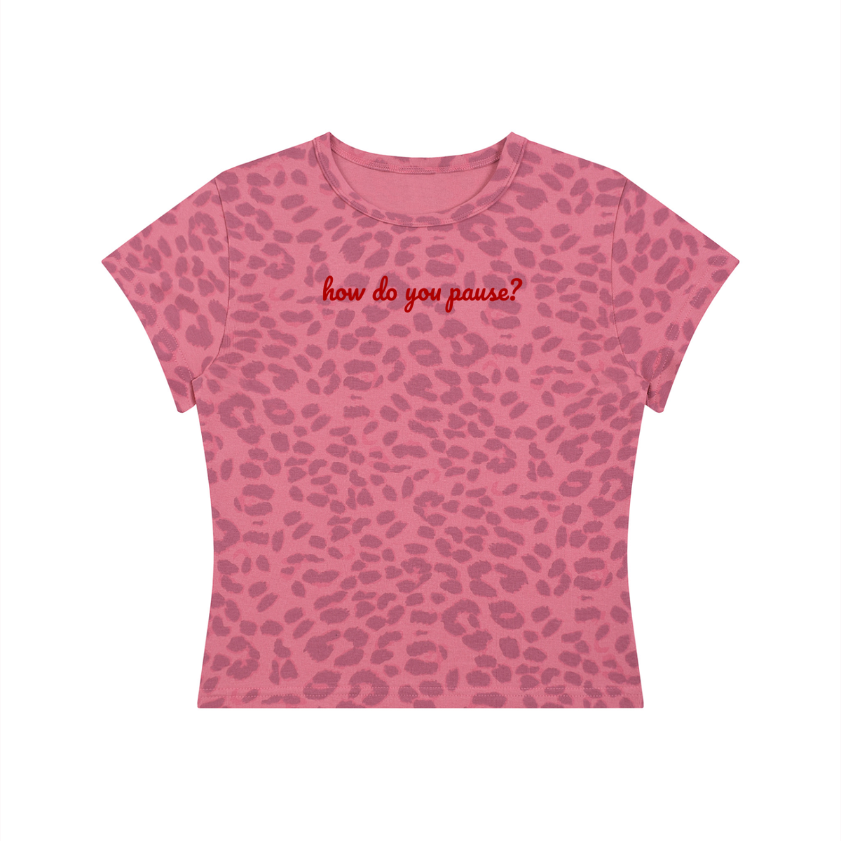 Chloe leopard tee