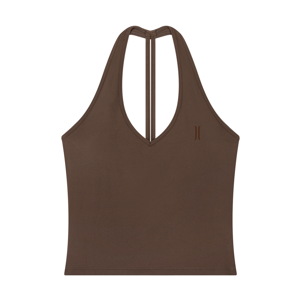 Nicole halter v-neck tank