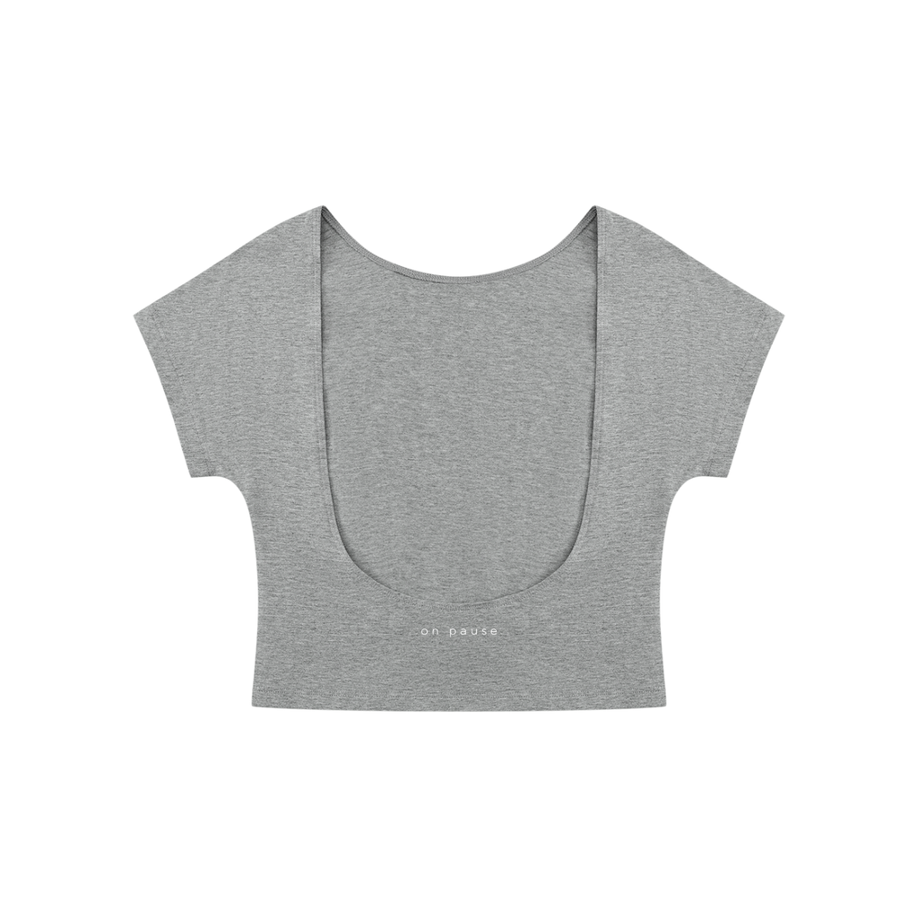 Interlude open-back top