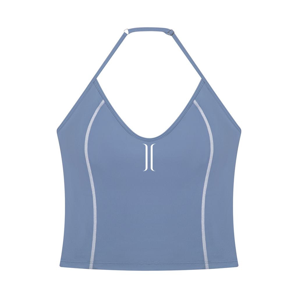 Callie halter neck tank top