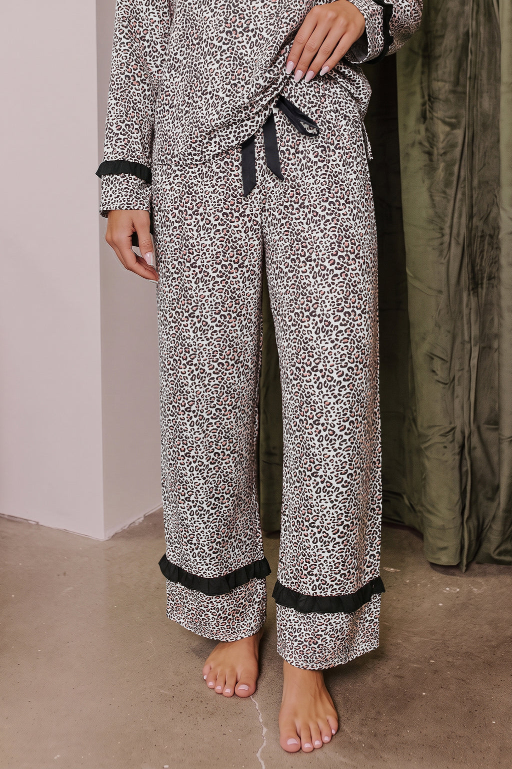 Wild card pajama set