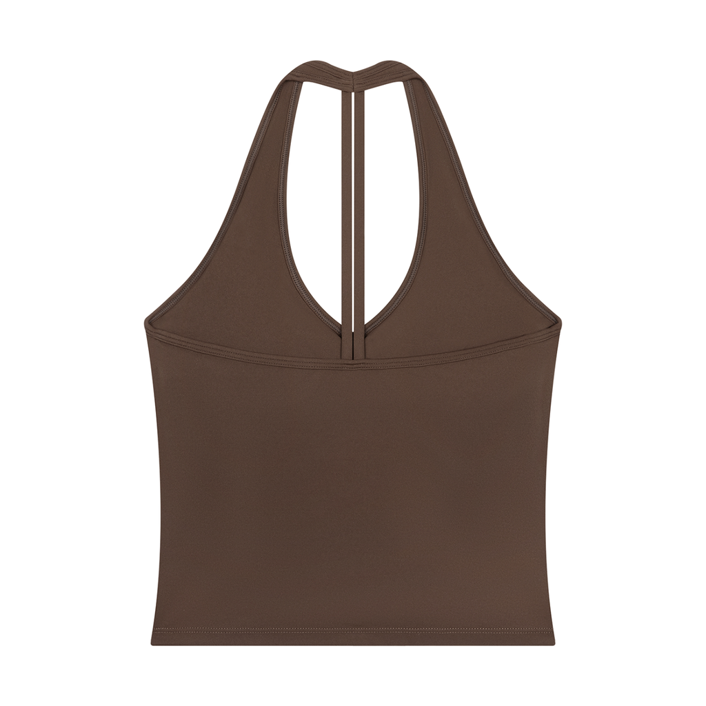 Nicole halter v-neck tank