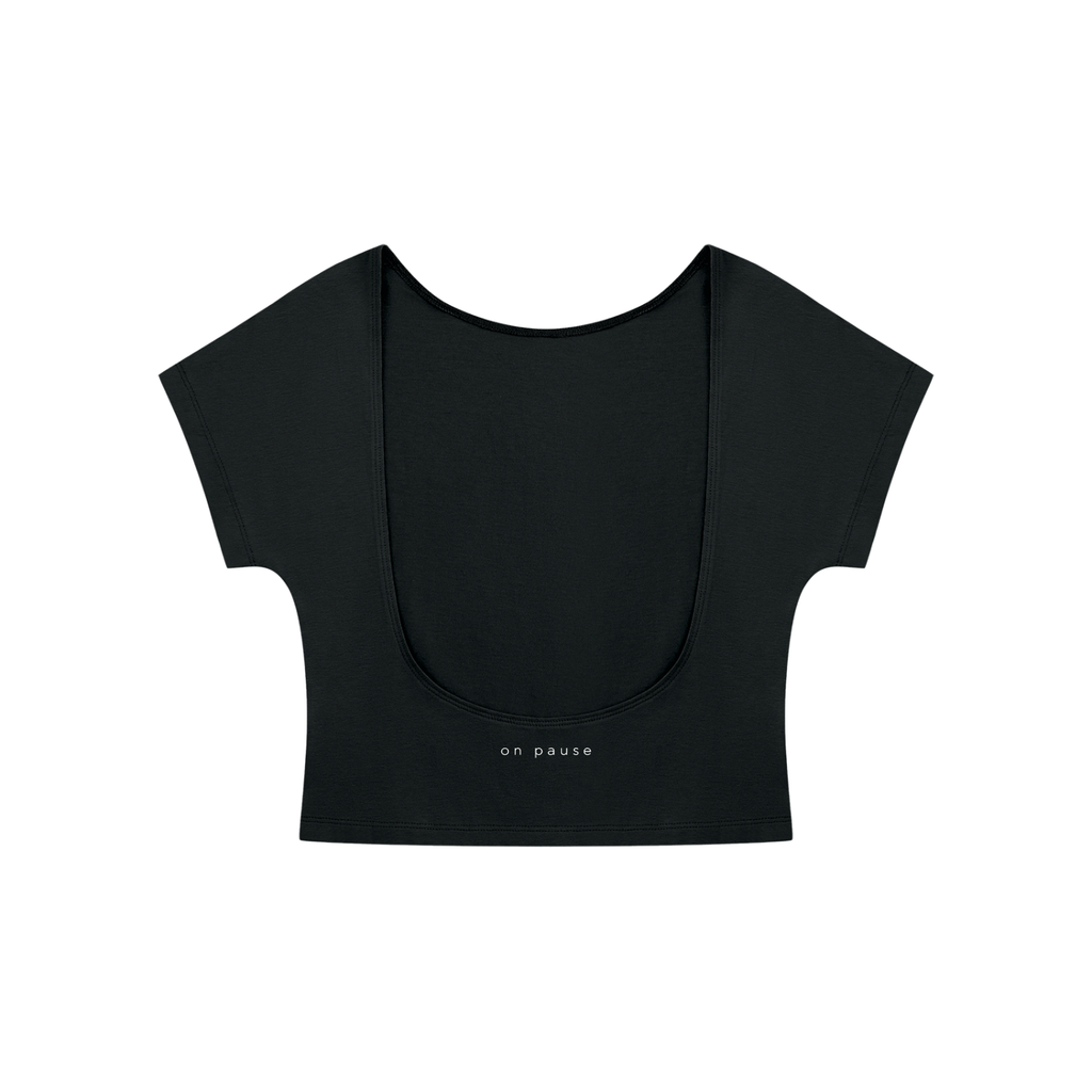 Interlude open-back top