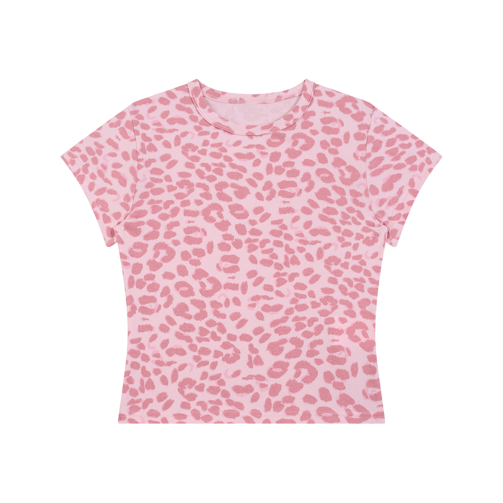 Remi leopard tee