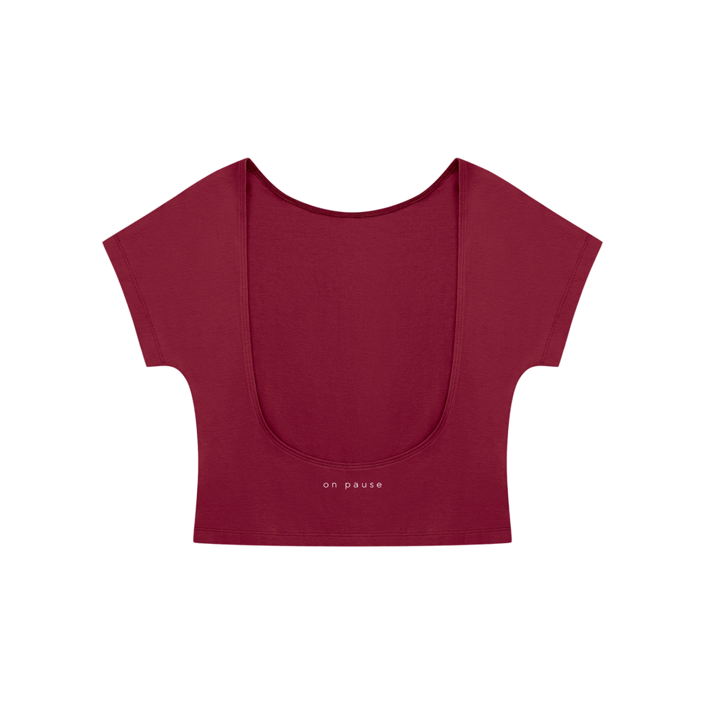 Interlude open-back top